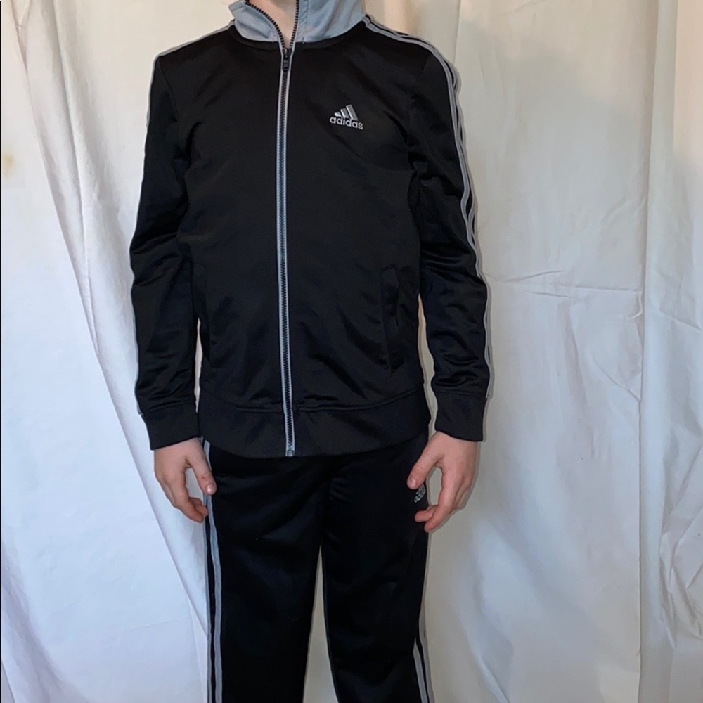 Adidas Black Track Suit